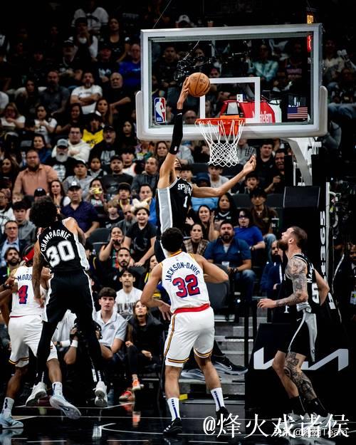 文班亚马25+7+9库里14分 马刺17分逆转胜勇士 文班亚马25+7+9库里14分 马刺17分逆转胜勇士